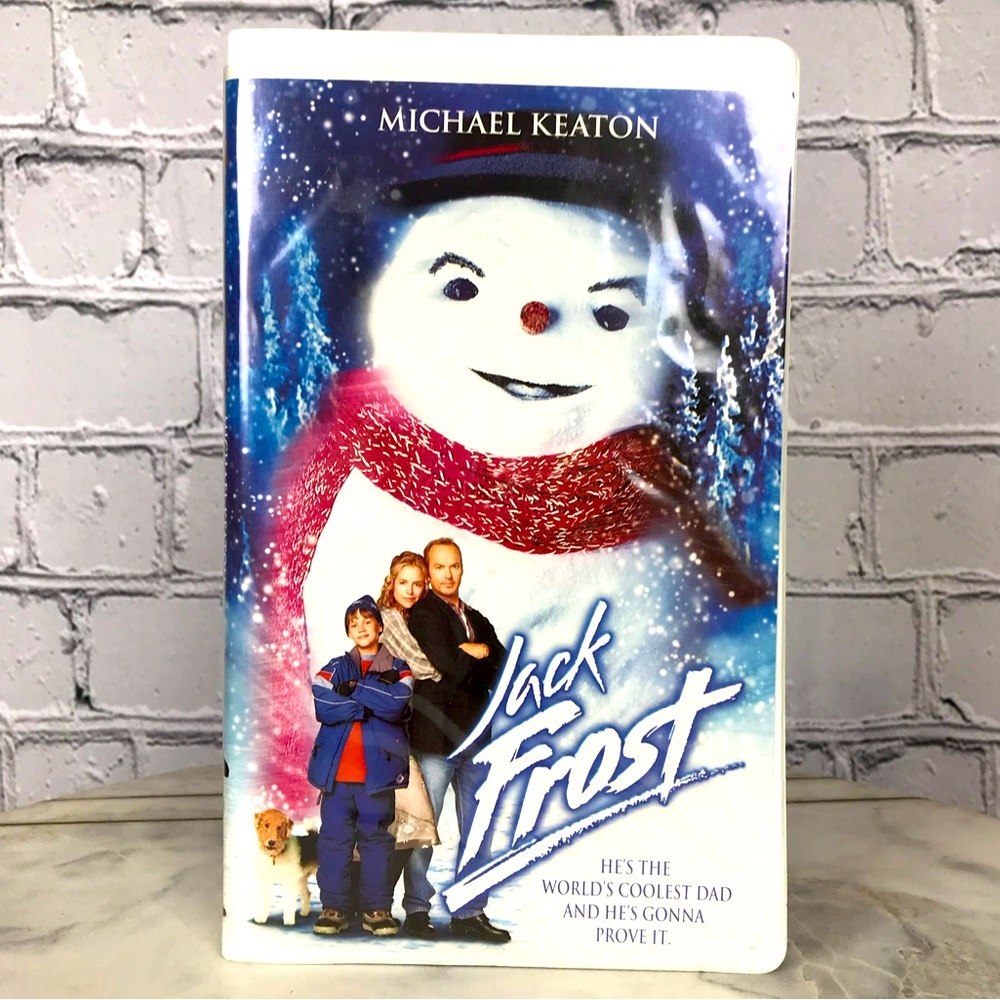 Jack Frost With Michael Keaton The World’s Coolest Dad Kids Christmas VHS Movie